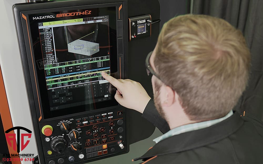 cau tao may phay cnc gom nhung bo phan nao 4 Cấu tạo máy phay CNC gồm những bộ phận nào? Ứng dụng của máy phay CNC trong một số lĩnh vực 8 Bảng điều khiển máy phay CNC