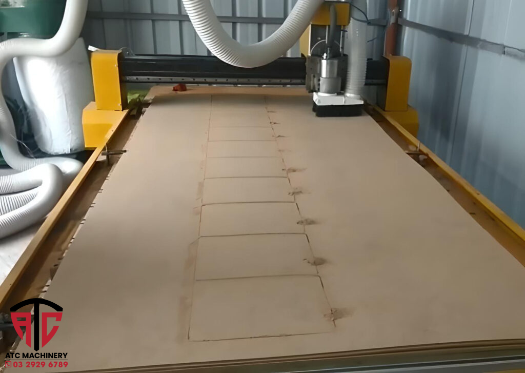 Máy CNC cắt ván công nghiệp 4 đầu độc lập