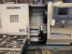 Máy tiện CNC cũ OKUMA LU15 