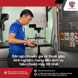 Đơn vị sửa chữa máy tiện CNC bị lệch tâm uy tín