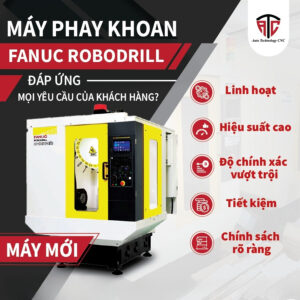 Máy gia công CNC theo hệ điều hành Fanuc
