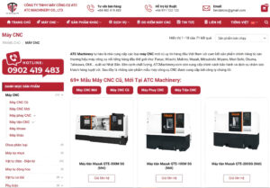 Địa chỉ chuyên phân phối máy CNC cũ và mới uy tín tại Việt Nam