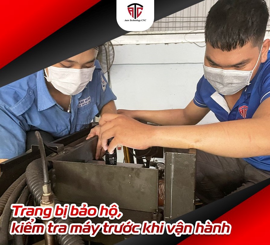 Trang bị bảo hộ đầy đủ, kỹ lưỡng