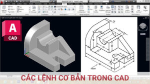 Các lệnh cơ bản trong CAD