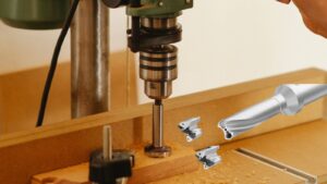 Nguyên lý hoạt động của mũi khoan gắn mảnh hợp kim