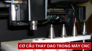 cơ cấu thay dao trong máy cnc
