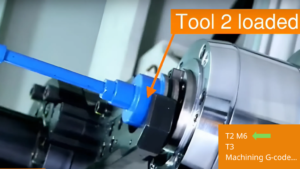 Lệnh thay dao trong CNC