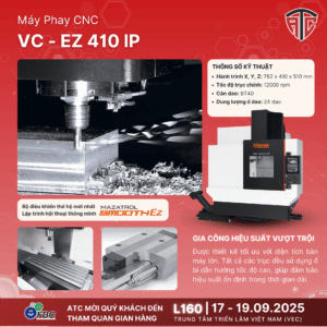 ATC giới thiệu máy phay VC-EZ 410 IP