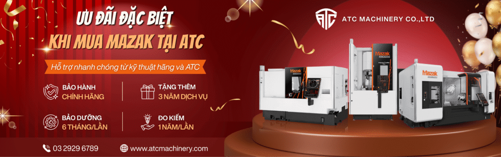 Ưu đãi Mazak mới