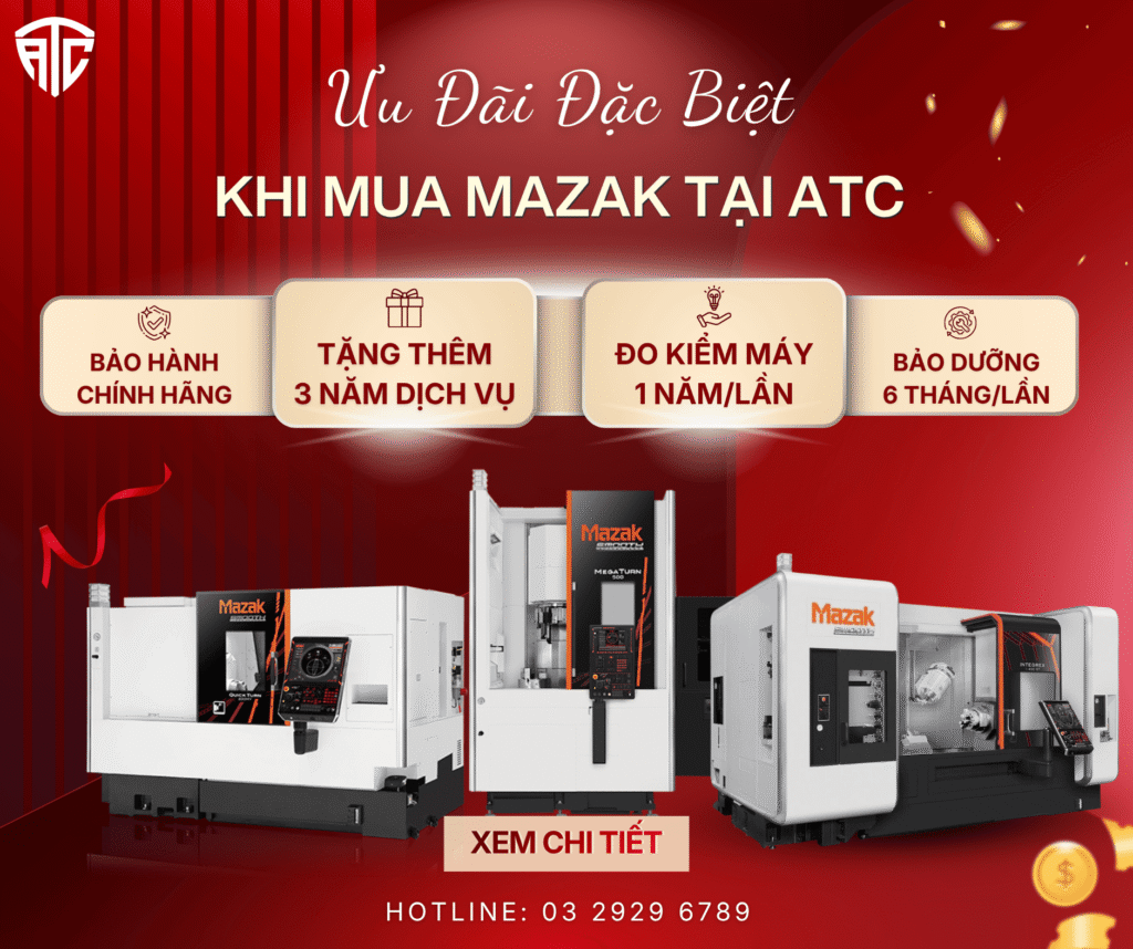 Popup ưu đãi Mazak