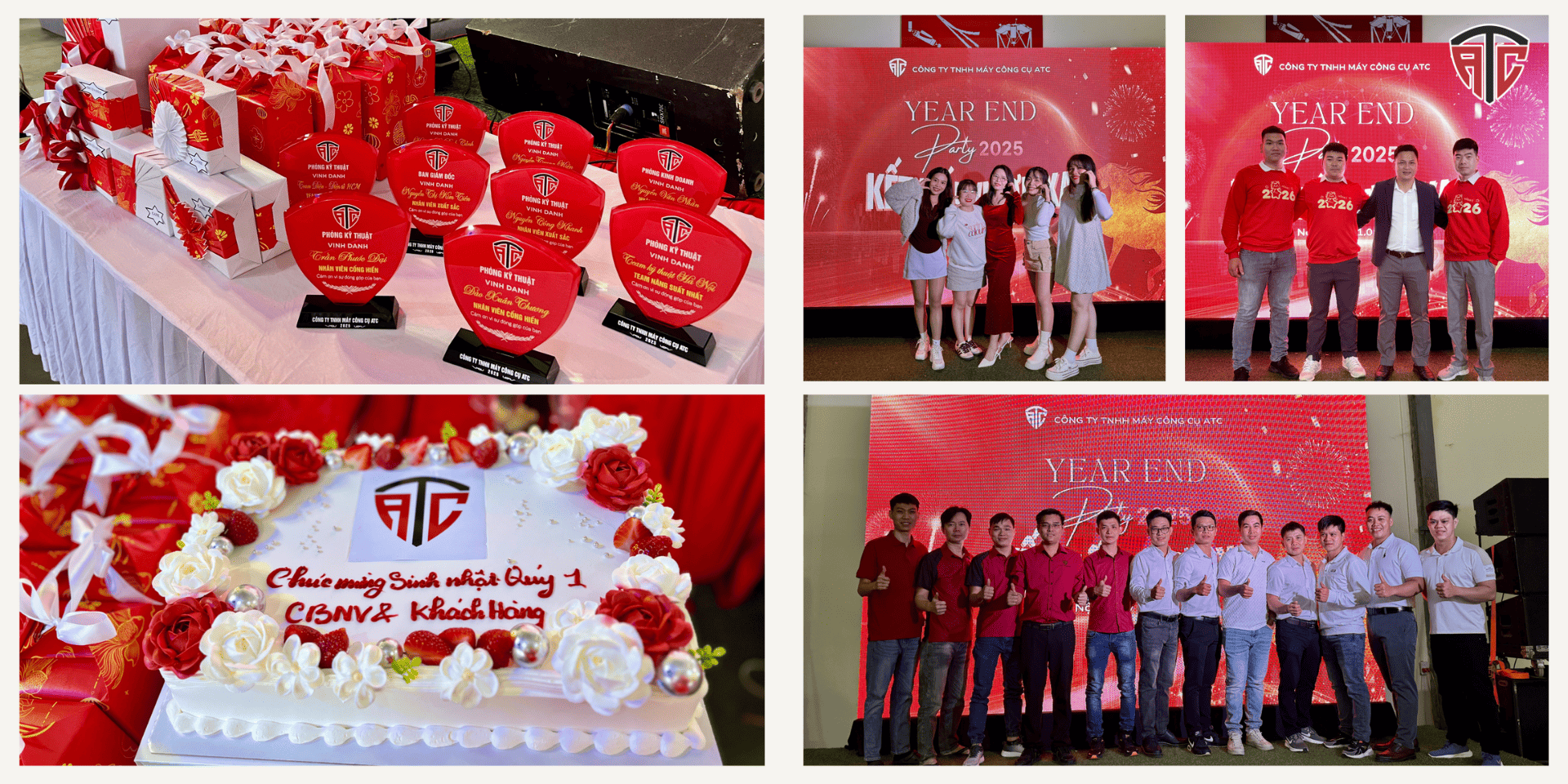year end party 2025 4 Year End Party 2025 - ATC Kết Nối Vươn Xa 14 Tiệc tất niên với niên với không gian hoành tráng