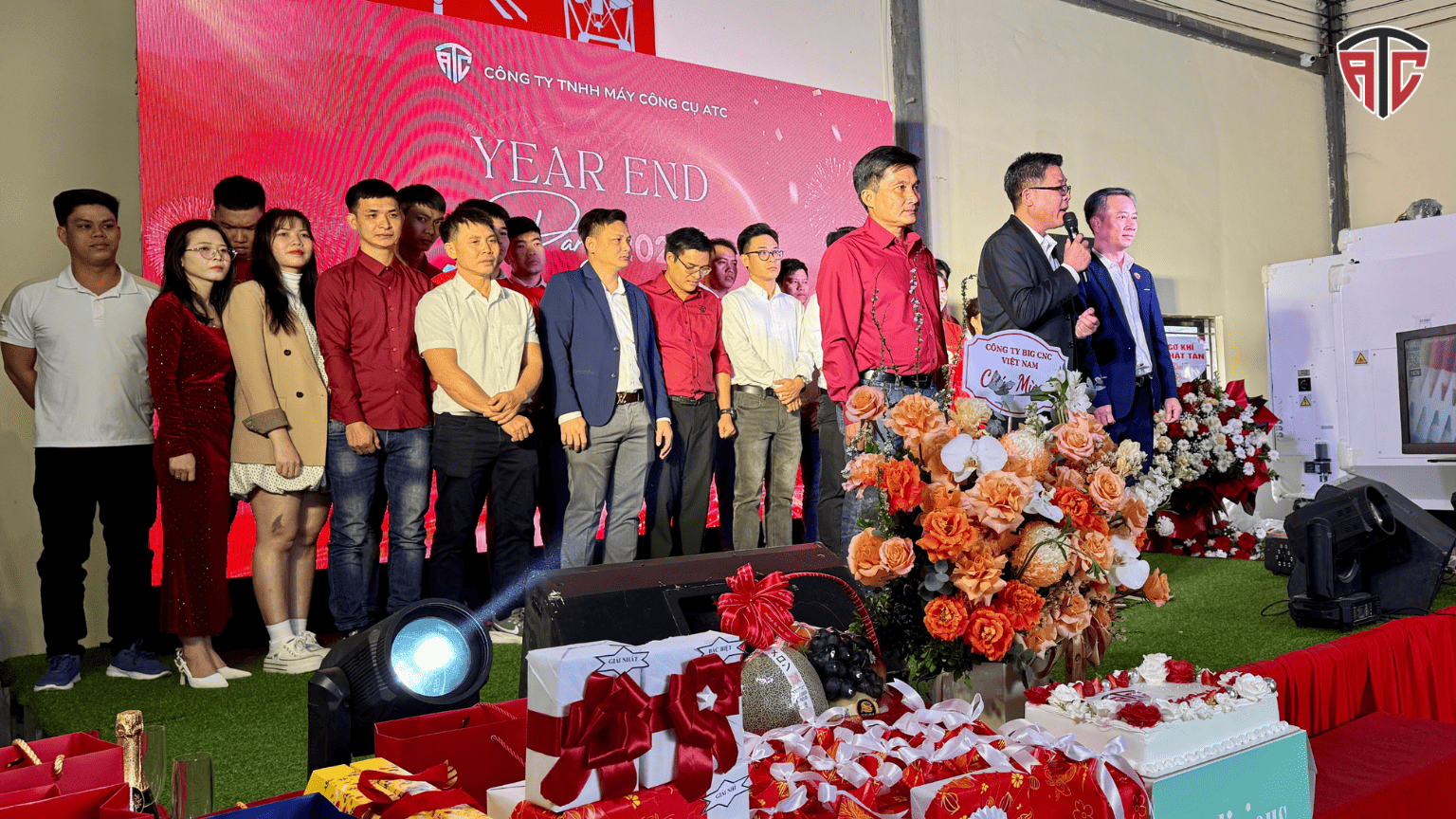 year end party 2025 8 Year End Party 2025 - ATC Kết Nối Vươn Xa 17 Toàn thể đội ngũ ATC gửi lời tri ân, thể hiện sự quyết tâm trong năm mới