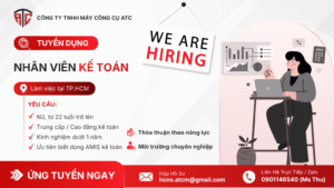 ATC tuyển dụng nhân viên kế toán